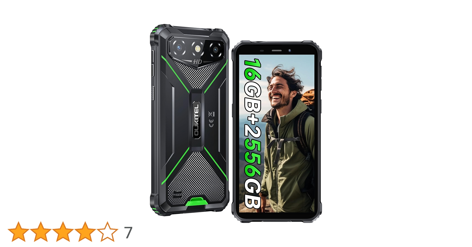 【新品】OUKITEL G3 タフネススマホ アンドロイド SIMフリー Amazon | OUKITEL G3 防水 タフネススマホ 16GB+256GB/1TB SIM